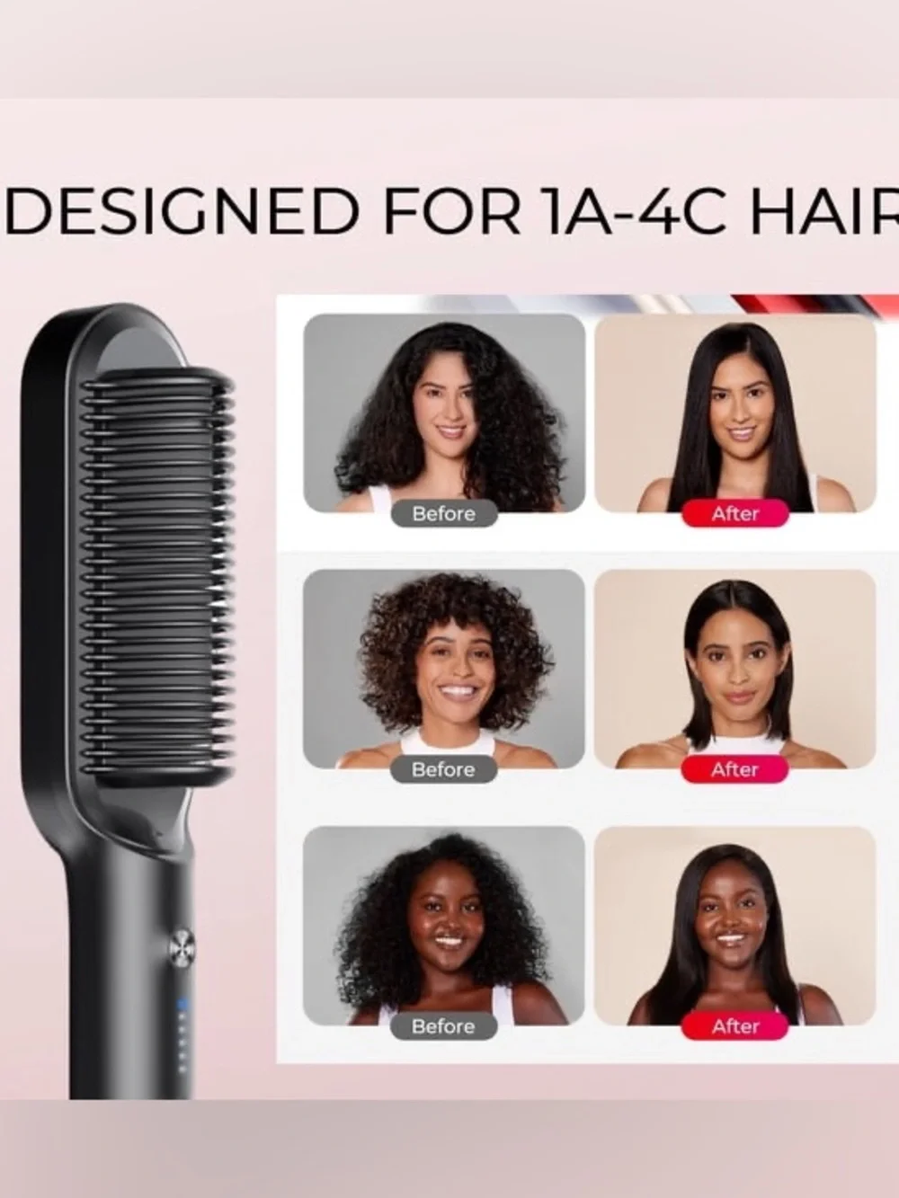 TYMO Ring Straightener Styling Comb